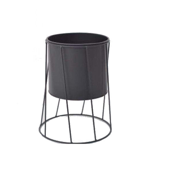 Iron Metal Flower Pot In Stand Modern Nordic Home Decor