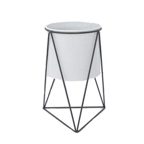 Iron Metal Flower Pot In Stand Modern Nordic Home Decor