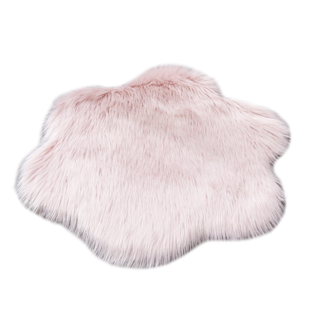 Irregular Artificial Wool Fur Soft Plush Rug Carpet Mat Ver 54 Rugs