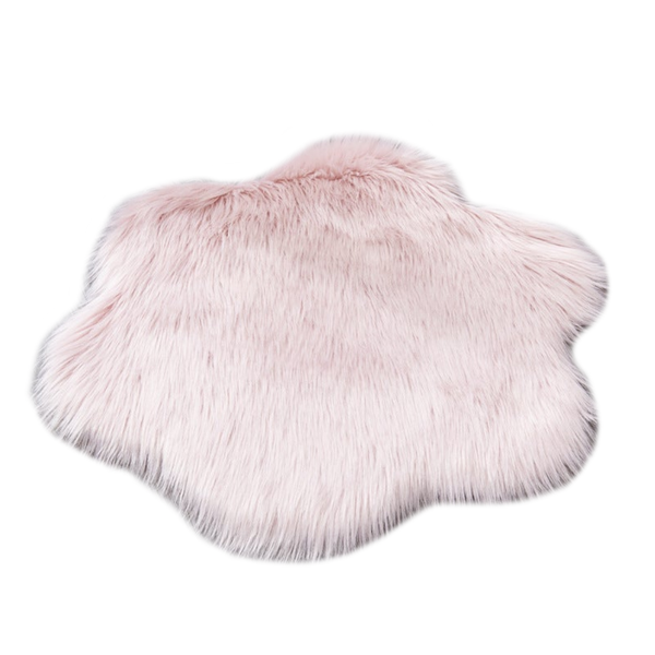 Irregular Artificial Wool Fur Soft Plush Rug Carpet Mat Ver 54 Rugs