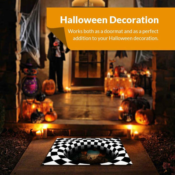 It Illusion Doormat Halloween Decor Welcome Doormats Kitchen Bath Mat Rugs Door Mats & Floor Mats