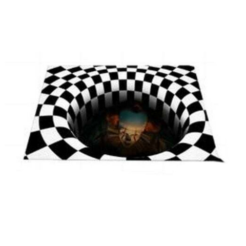It Illusion Doormat Halloween Decor Welcome Doormats Kitchen Bath Mat Rugs Door Mats & Floor Mats