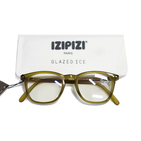 Izipizi Screen E Bottle Green Blue Light Blocking Glasses Unisex Sunglasses