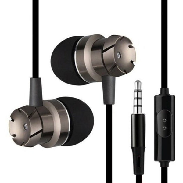 With 3.5Mm Plug Earbuds Built In Microphone Portable Headset Wired Earphones