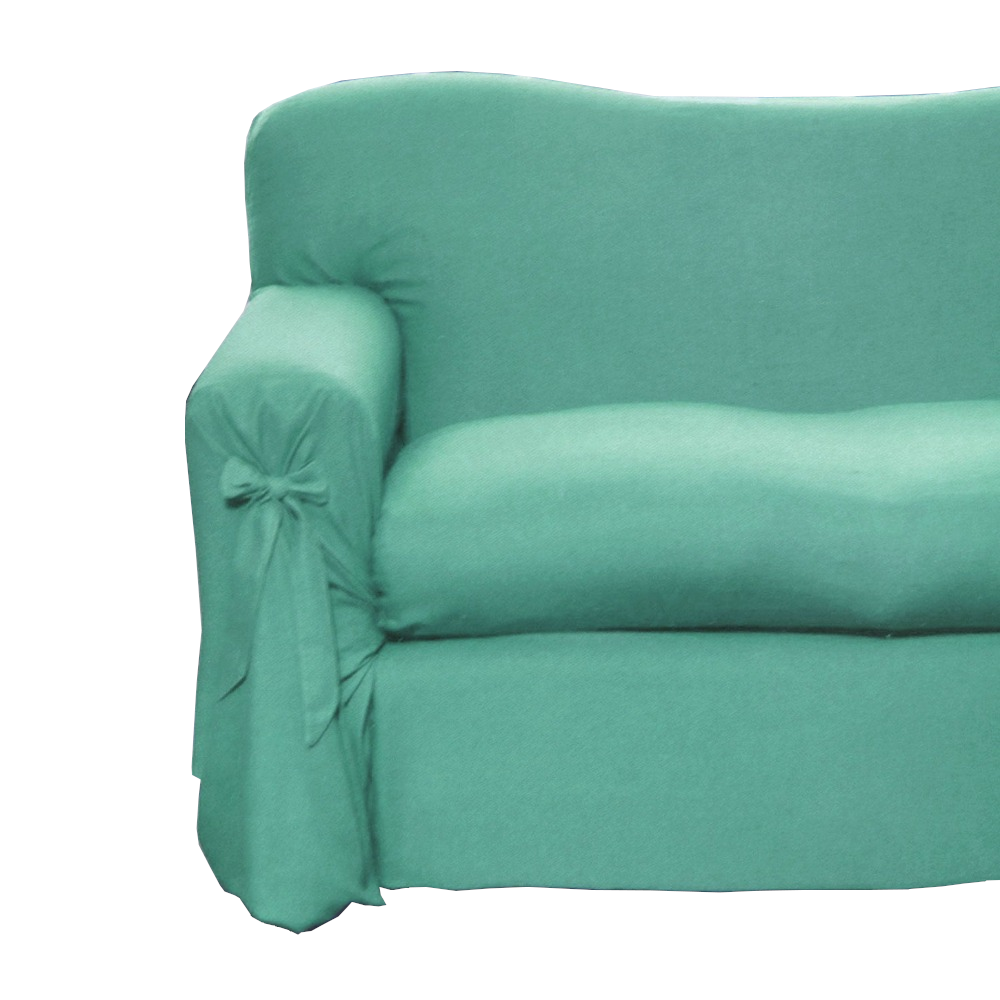 Jade Green Sofa Cover 2 To 3 Seater 230 X 420Cm Slipcovers