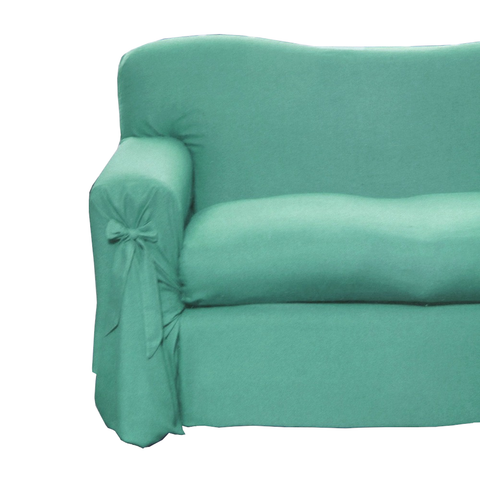 Jade Green Sofa Cover 2 To 3 Seater 230 X 420Cm Slipcovers