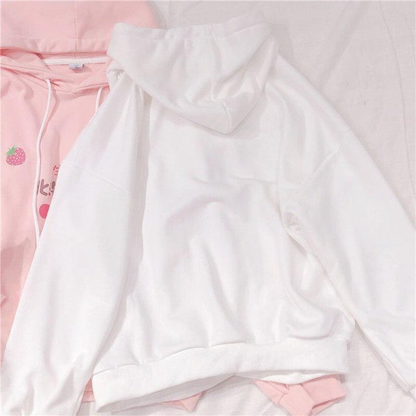 Japanese Strawberry Hoodie Jumpers & Cardigans