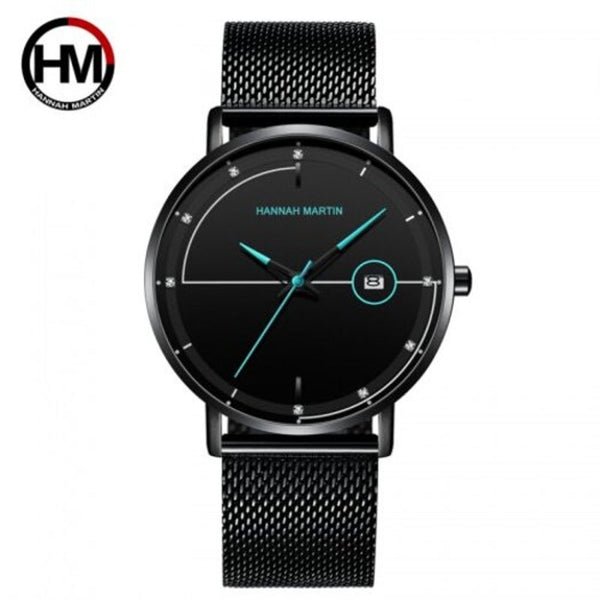 Veile Studios Japan Movement Quartz Casual Sport Stainless Steel Ultra Thin Waterproof Watch Watches