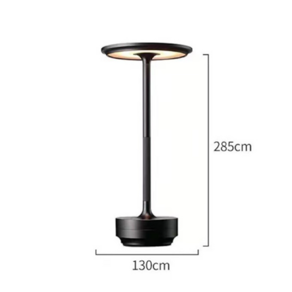 Japanese Metal Desk Lamp Rechargeable Bar Eye Protection Handheld Bedroom Night Light Retro Decorative Atmosphere Lamps