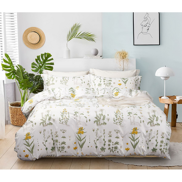 Fabric Fantastic Jasmine Duvet Quilt Cover Set Quilt Covers