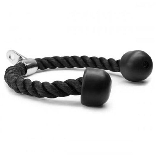 Jeb130 Men's Biceps Strong Nylon Breakage Tension Rope Black Home Gym Attachments