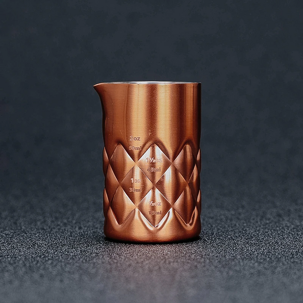 Stainless Steel Jigger Metal Bar Spirit Measure With Pour Spout tail Shakers & Sets