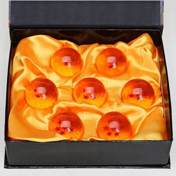 Jingyi Crystal Set Of 7Pcs 4Cm Dragon Ball Stars Balls Collection Toy Earthy Figurines