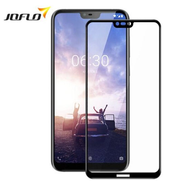 2Pcs Full Screen 3D Tempered Glass Protector Film For Nokia X6 Black