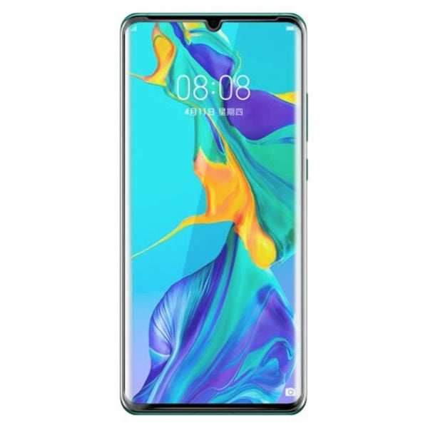 3D Curved Covered Full Screen Tempered Glass Film For Huawei P30 Pro Black