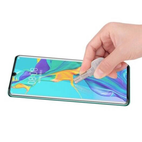 3D Curved Covered Full Screen Tempered Glass Film For Huawei P30 Pro Black