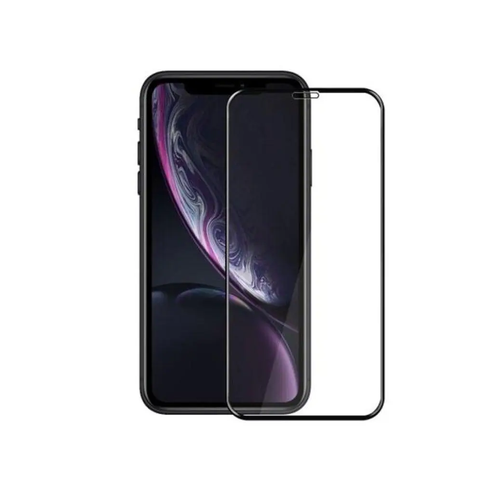 3D Full Screen Tempered Glass Protector Film For Iphone Xr Black
