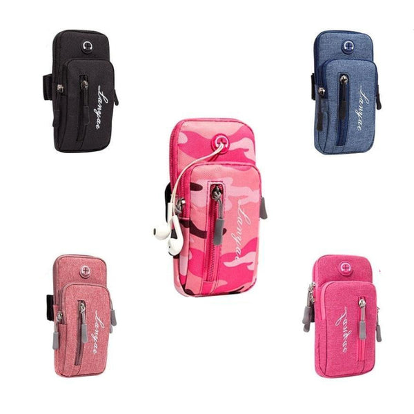 Jogging Arm Band Mobile Holder Sports Running Exercise Phone Case Cover Armbands