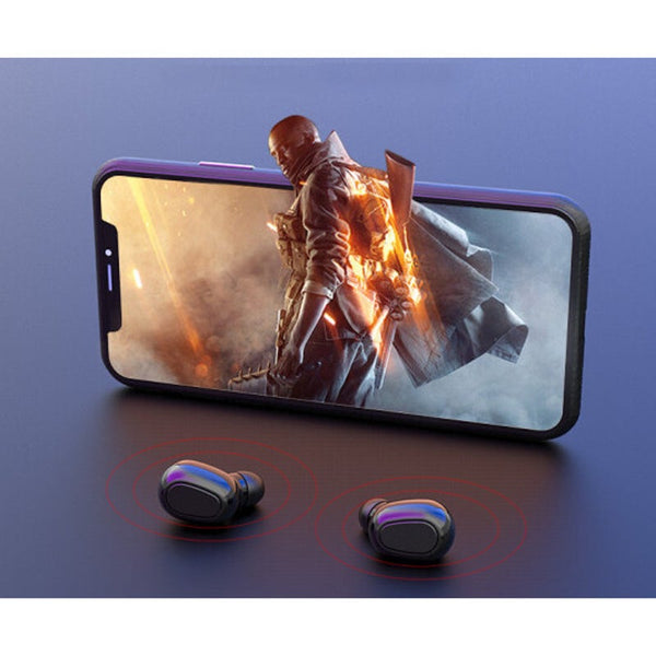 Wireless Earbuds 60H Playtime Hd Hi Fi Stereo Sound Bluetooth 5.0 Earphones True In Headphones Headsets