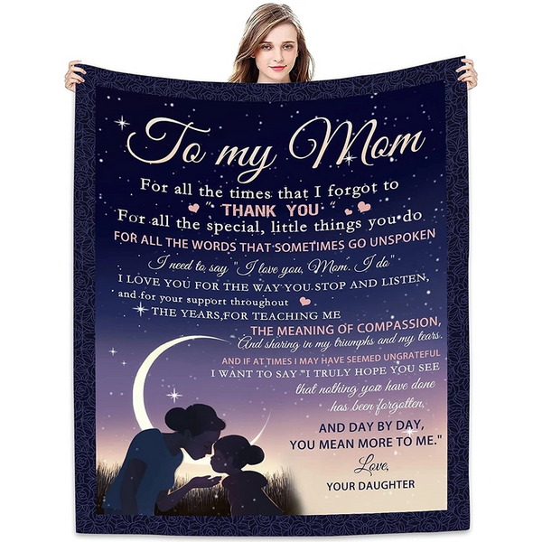 Joyloce To My Dad From Daughter Flannel Fleece Throw Blanket Father Day