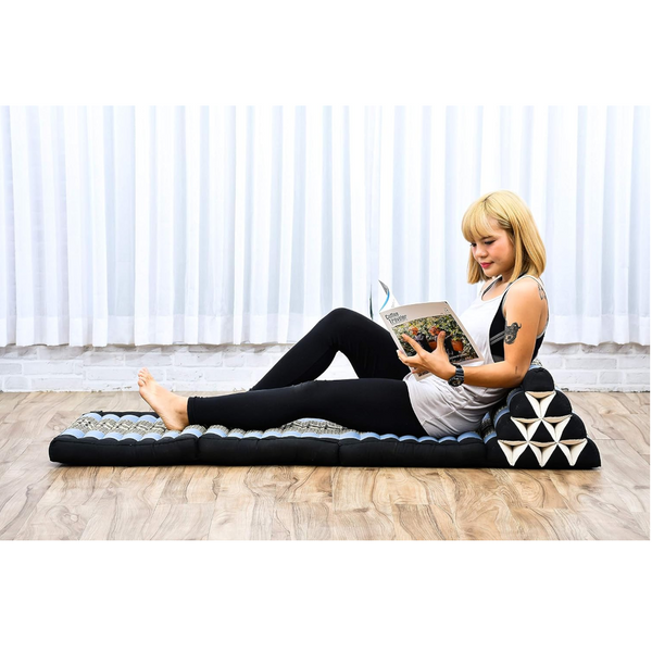 Jumbo 1 Fold Thai Triangle Pillow Mat Blueele Pillows