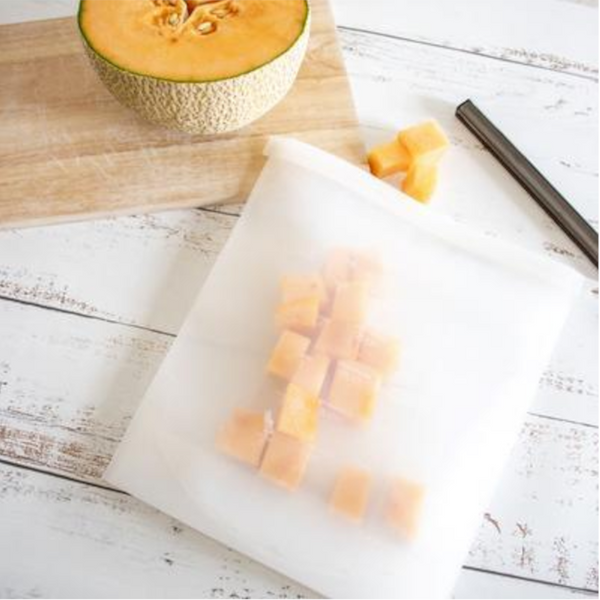 Jumbo' Silicone Zip Lock Eco Friendly Food Storage Bundle Food Storage Bags