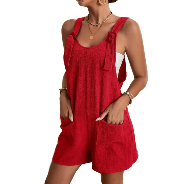 Jumpsuits Rompers Fashion Summer Style Shorts Solid Color Overalls With Pockets Jumpsuits Rompers & Playsuits