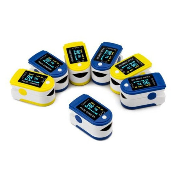 K 301 Portable Fingertip Pulse Oximeter For Home Blue