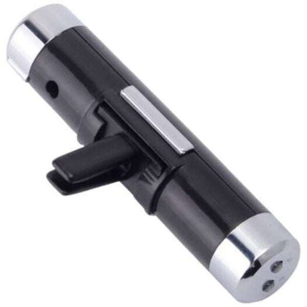 K01 Car Electronic Thermometer Luminous Clock Black Other Clocks