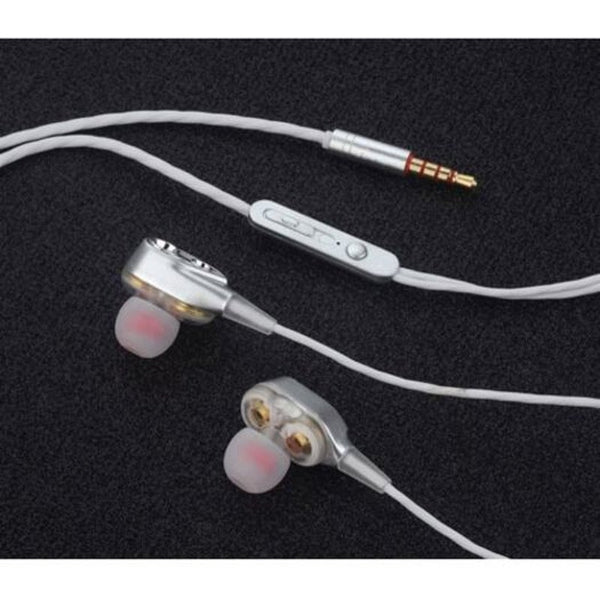 K8 Stereo Wired Earphone In Sport Headset With Mic Mini Earbuds Earphones For Gold