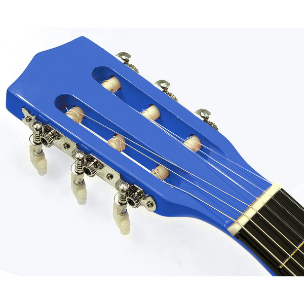 Karrera 34In Acoustic Children No Cut Guitar - Blue