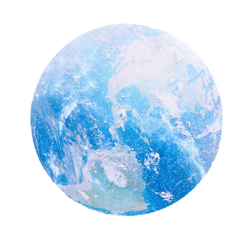 Round Celestial Mouse Pad Soft Mat For Game Computer Cap Desk Pads Non Slip Rubbe Pc Waterproof Office Mousepad 22Cm Mouse Pads & Wrist Rests