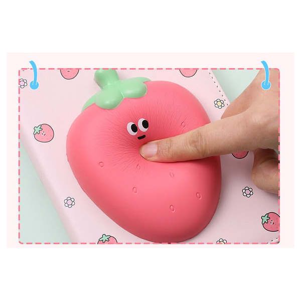 Kawaii Novelty Decompression Squishy Cover Notebook