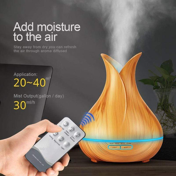 Tulip Diffuser Humidifier With Remote Control Diffusers