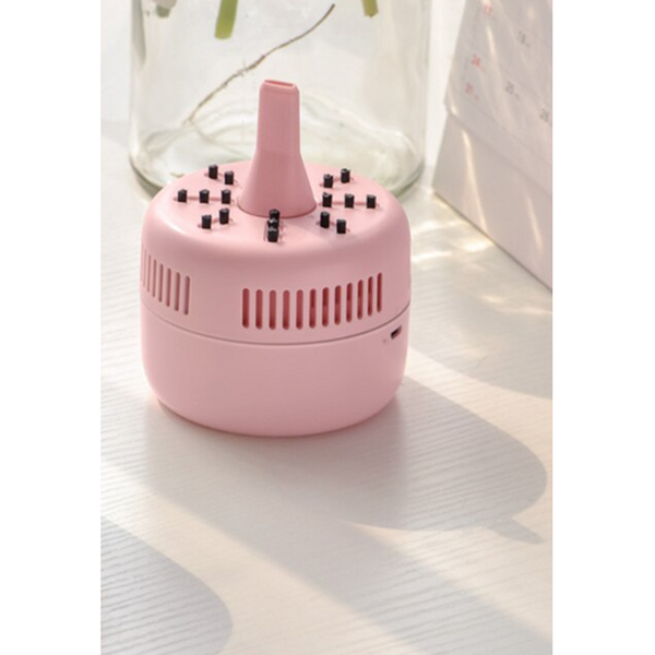 Creative Mini Rechargeable Desktop Vacuum Cleaner Portable Usb Keyboard Pink Vacuum Cleaners