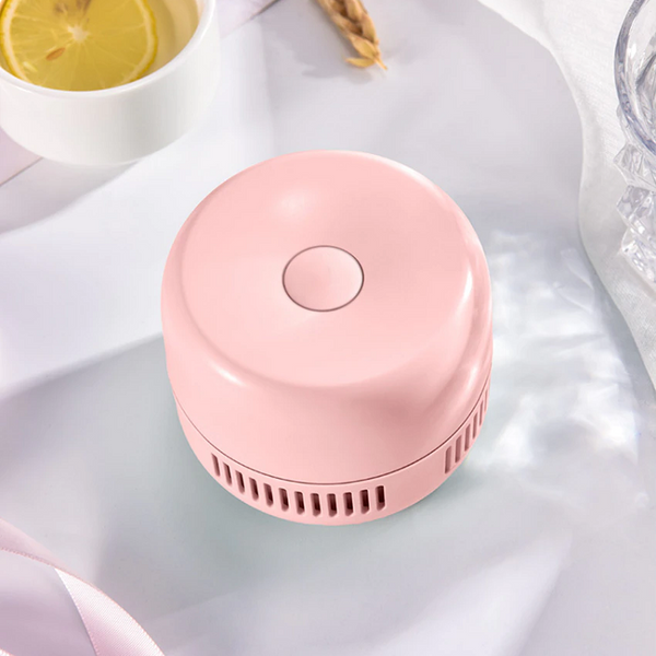 Creative Mini Rechargeable Desktop Vacuum Cleaner Portable Usb Keyboard Pink