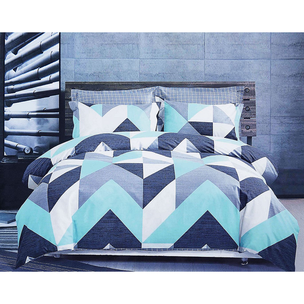 Fabric Fantastic Kian Double Size Duvet Quilt Cover Set Quilt Covers
