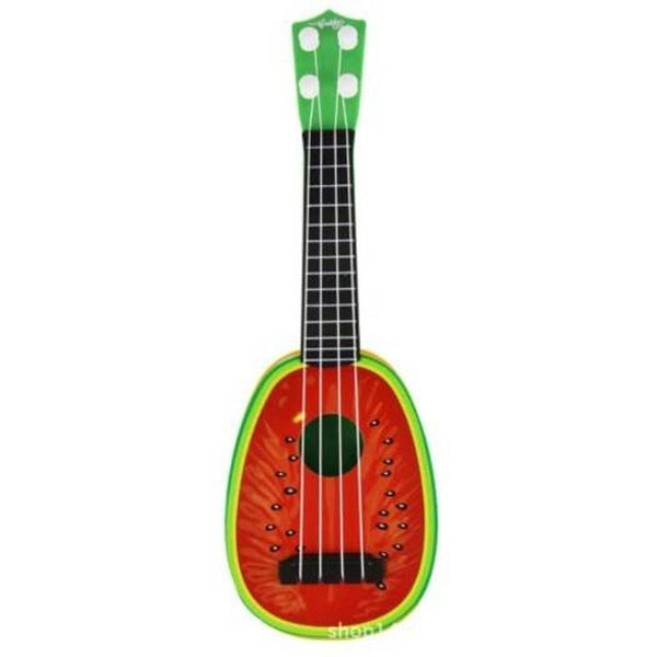 Children Fruit Ukulele Guitar Four Strings Musical Instrument Educational Play Toy Red Ukuleles