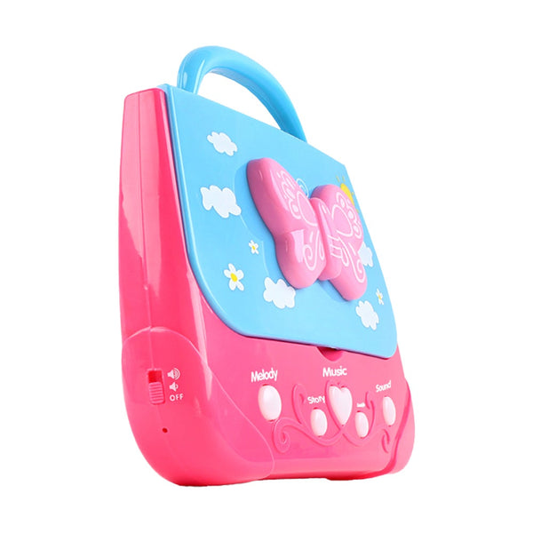 Kids Portable Karaoke Machine Player Musical Bag With Microphone For Girls Boys