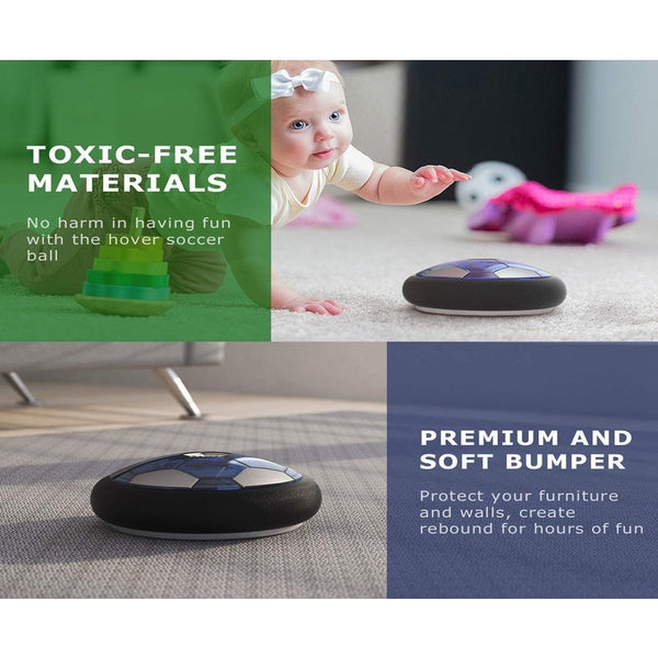 Rechargeable Hover Soccer Ball Foam Bumper Led Lights Indoor Toys Sports Game Other Outdoor Toys