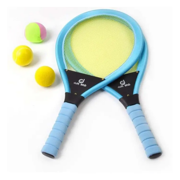 Kids Tennis Racket Set Nbr Badminton Play Game Toy At The Beach Lawn Racquets