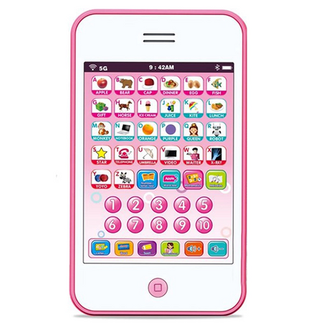 Kids Phone Learning Toy Touch Pad For 3 Year Old And Up