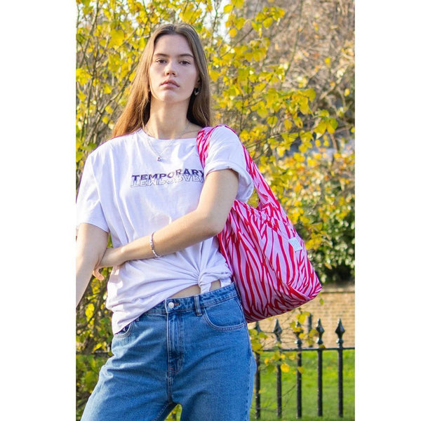 Kind Bag Reusable Medium| Zebra Reusable Shopping Bags