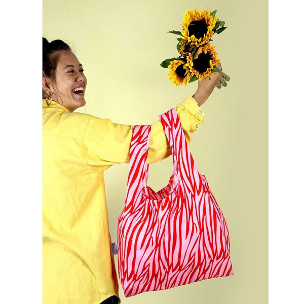 Kind Bag Reusable Medium| Zebra Reusable Shopping Bags