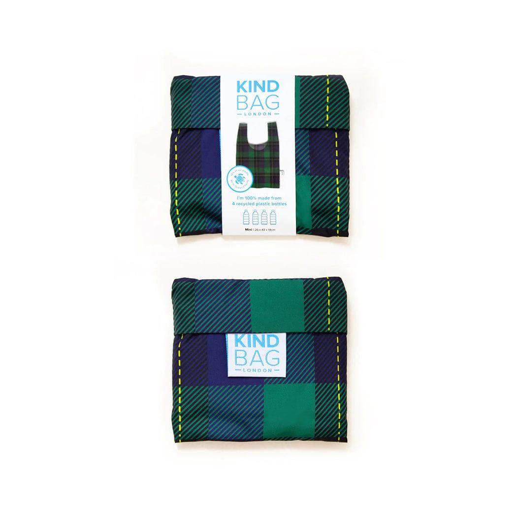 Kind Bag Reusable Mini | Tartan Reusable Shopping Bags