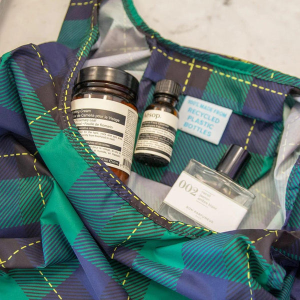 Kind Bag Reusable Mini | Tartan Reusable Shopping Bags