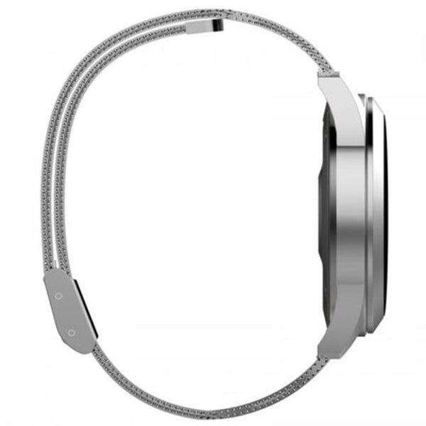 Kw10 Smart Watch Silver Steel Strap Smart Watches