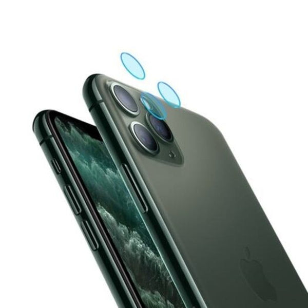 Camera Lens Tempered Glass Protector Film For Iphone 11 / Max Transparent