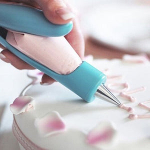 Kitchen Baking Cake Decorating Tools Extruder Piping Nozzle Cream Molds Lake Blue