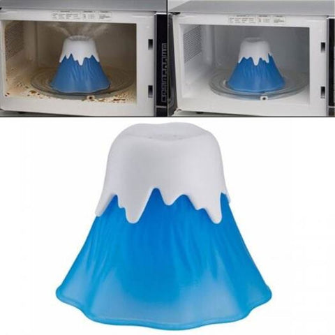 Kitchen Erupting Volcano Cleaning Microwave Cleaner Cooking Gadget Tools In Minutes Blue